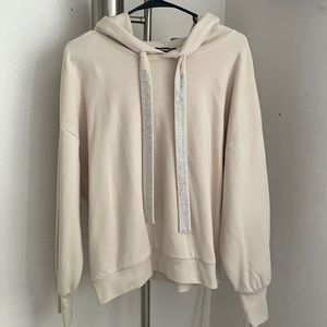 Express Embellished Drawstring Hoodie